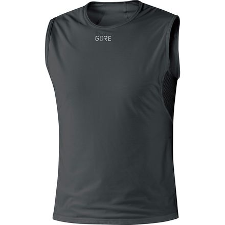 Gore Wear - Windstopper Base Layer Sleeveless Shirt - Men's - Black