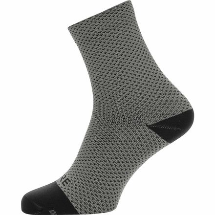 GOREWEAR - C3 Dot Mid Sock - Graphite Grey/Black