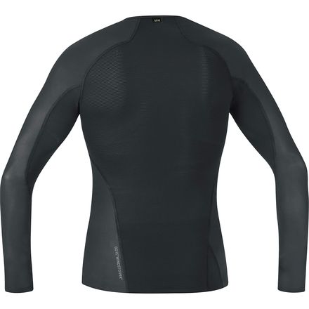 Gore Wear - Windstopper Base Layer Long Sleeve Shirt - Men's - Black