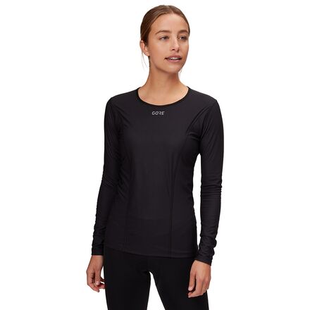 Gore Wear - Windstopper Base Layer Thermo Long-Sleeve Shirt - Women's - Black