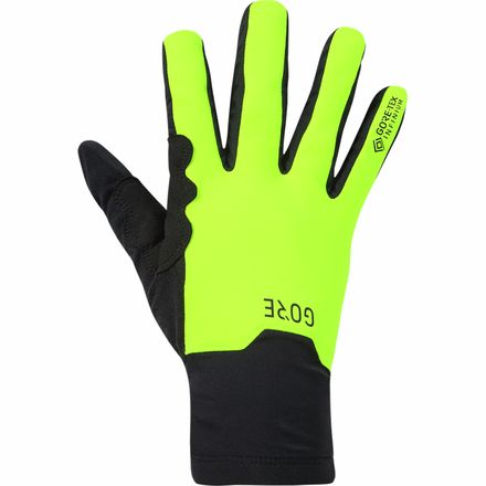Gore Wear - GORE-TEX Infinium Mid Glove - Men's - Black/Neon Yellow