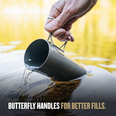 Grayl - UltraPress Titanium Filter & Purifier Bottle - 16.9oz