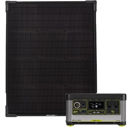 Goal Zero - Yeti 500X Solar Kit With Boulder 50