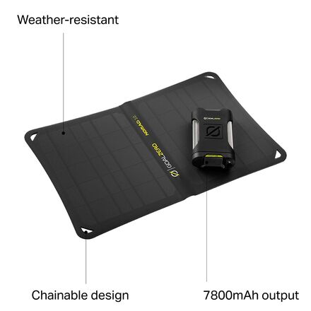 Goal Zero - Venture 35 Solar Kit With Nomad 10