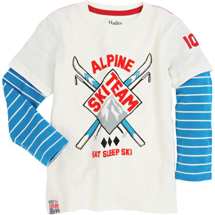 Hatley - 2-N-1 Graphic T-Shirt - Long-Sleeve - Toddler Boys'