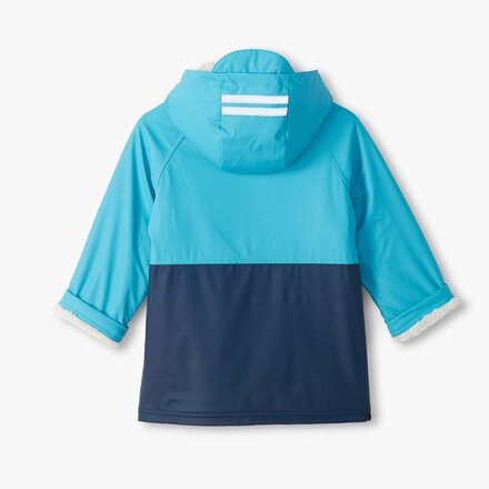 Hatley - Sherpa Lined Rain Jacket - Boys'