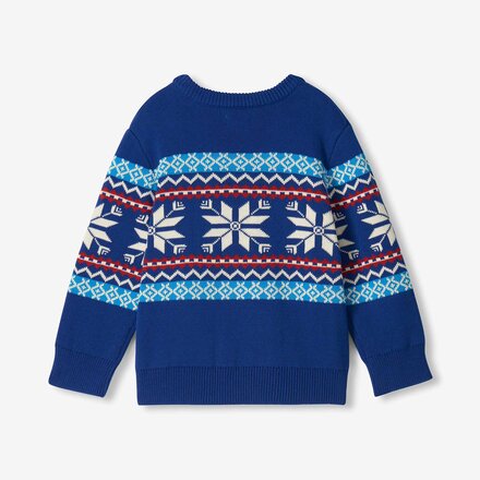 Hatley - Winter Fair Isle Crewneck Sweater - Boys'