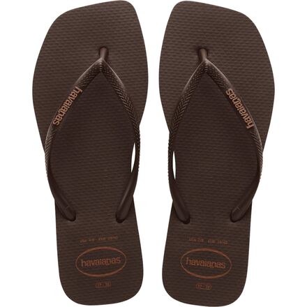 Havaianas - Slim Square Logo Pop Up Flip Flop - Women's