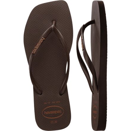 Havaianas - Slim Square Logo Pop Up Flip Flop - Women's