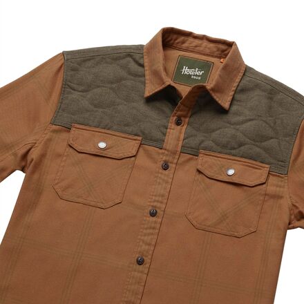 Howler Brothers - Quintana Quilted Flannel Shirt - Men's - Adobe Tan