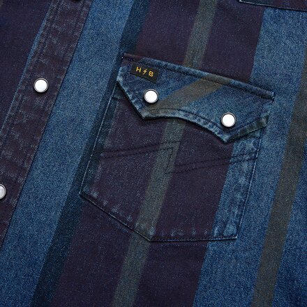 Howler Brothers - Dust Up Denim Snapshirt - Men's
