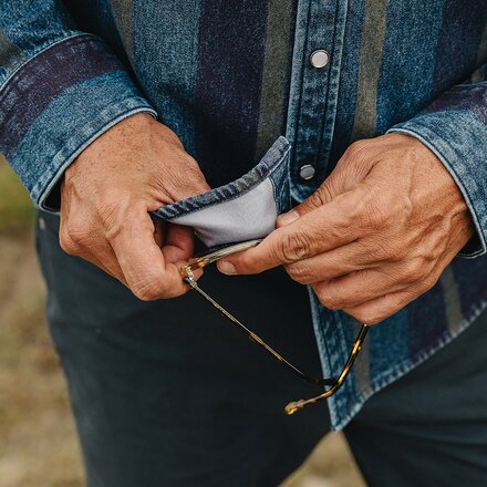 Howler Brothers - Dust Up Denim Snapshirt - Men's