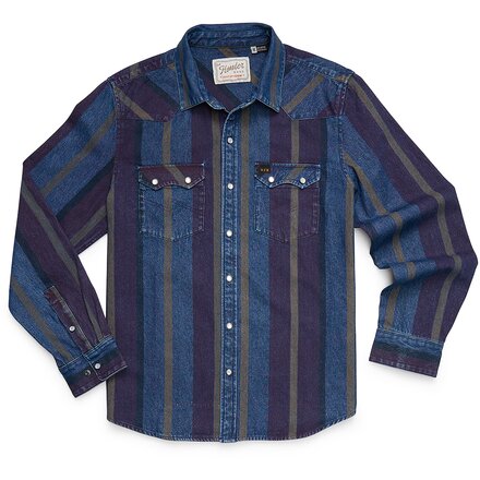 Howler Brothers - Dust Up Denim Snapshirt - Men's