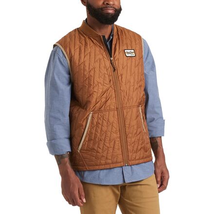 Howler Brothers - Lightning Quilted Vest - Men's - Coppermine