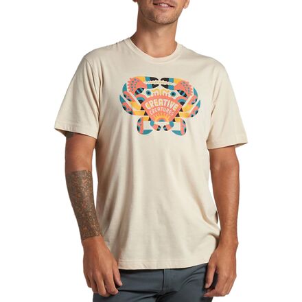 Howler Brothers - Select T-Shirt - Men's - Creative Creatures Crab/Sand