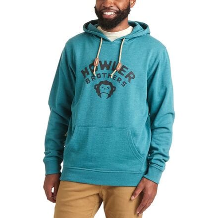Howler Brothers - Select Pullover Hoodie - Men's - Camp Howler/Petrol Heather