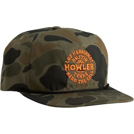Howler Brothers - Los Hermanos Circulo Unstructured Snapback Hat - Camo