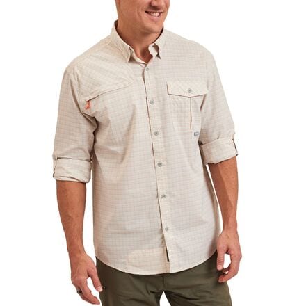 Howler Brothers - Matagorda Shirt - Men's - Composition Plaid/Off White