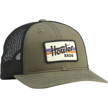 Howler Brothers - Electric Stripe Standard Hat - Rifle Twill