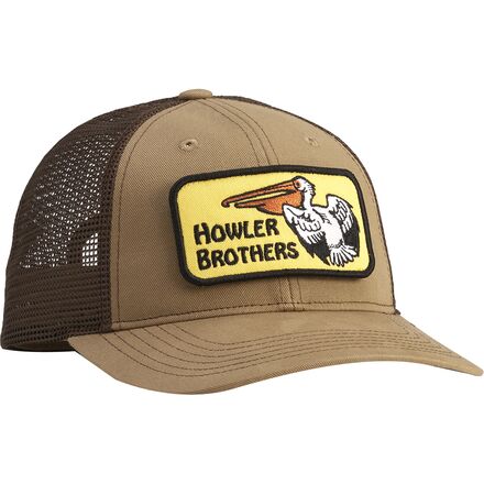 Howler Brothers - Pelican Badge Standard Hat - British Khaki