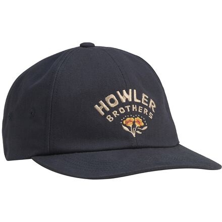 Howler Brothers - Poppies Strapback Hat - Navy Twill