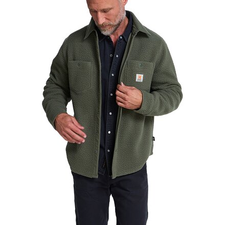 Howler Brothers - Allegheny Fleece Overshirt - Men's - Beetle