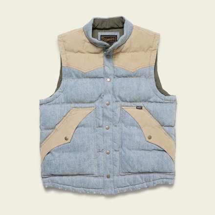 Howler Brothers - Denim Rounder Vest - Men's