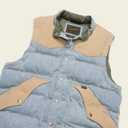 Howler Brothers - Denim Rounder Vest - Men's