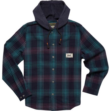 Howler Brothers - Salvo Hooded Blanket Flannel Shirt - Men's