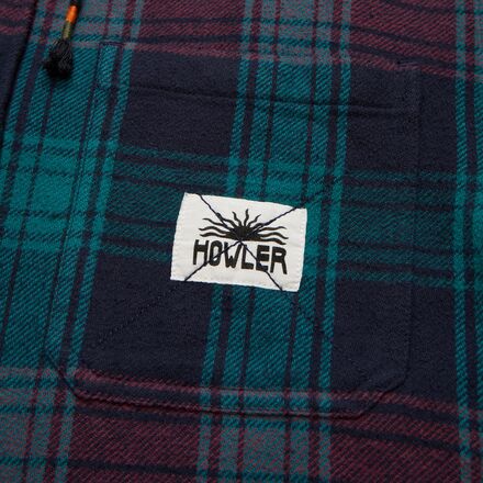 Howler Brothers - Salvo Hooded Blanket Flannel Shirt - Men's