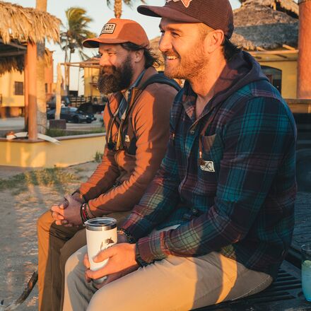 Howler Brothers - Salvo Hooded Blanket Flannel Shirt - Men's