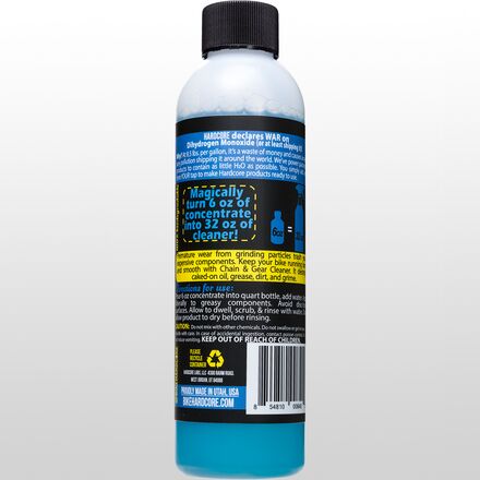 Hardcore - Chain & Gear Cleaner Kit + 32oz Spray Bottle
