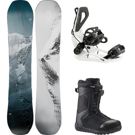 Rush 2.0 w/ Rev BOA + RX One Snowboard Package