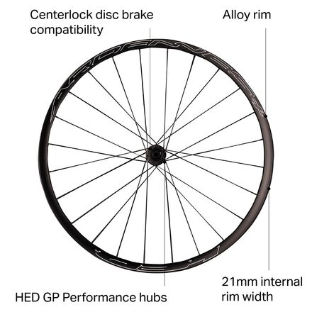 HED - Ardennes RA Performance Disc Wheelset