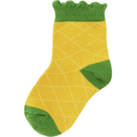 Hansel From Basel - Mini Pineapple Crew Socks - Kids'
