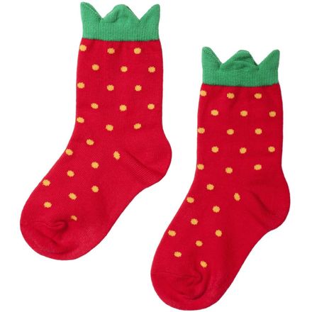 Hansel From Basel - Mini Strawberry Crew Socks - Girls'