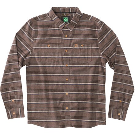 Hippy Tree - Barley Flannel Shirt - Long-Sleeve - Men's