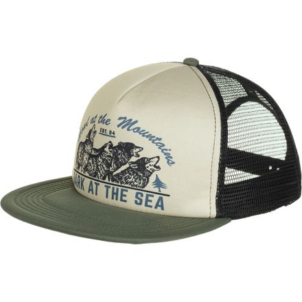 Hippy Tree Howl Trucker Hat - Accessories