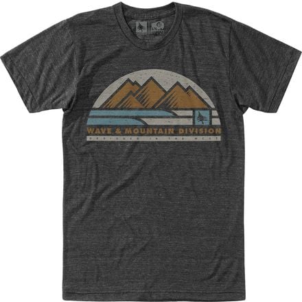Hippy Tree - Wavefront Short-Sleeve T-Shirt - Men's