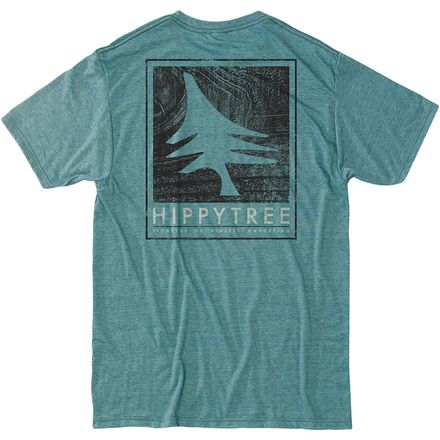 Hippy Tree - Woodgrain T-Shirt - Men's
