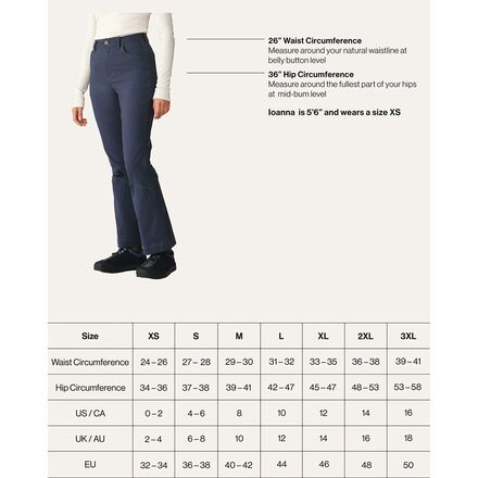 Hikerkind - Kick Flare Trousers - Women's
