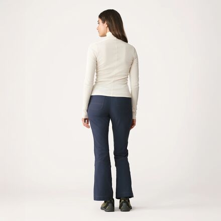 Hikerkind - Ribbed Merino Turtleneck 02 - Women's