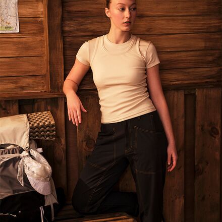 Hikerkind - Ribbed Merino T-Shirt - Women's