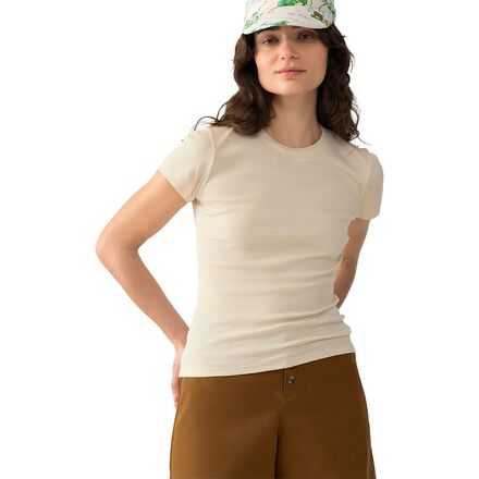Hikerkind - Ribbed Merino T-Shirt - Women's