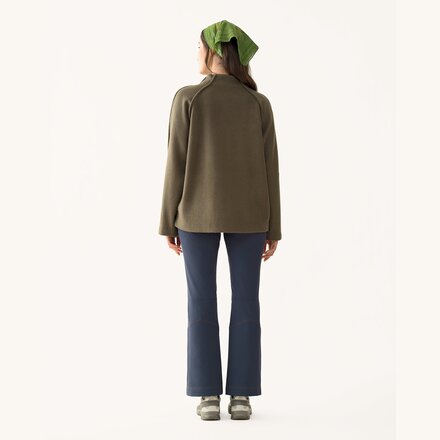 Hikerkind - Mock Neck Pile Fleece Pullover - Women's