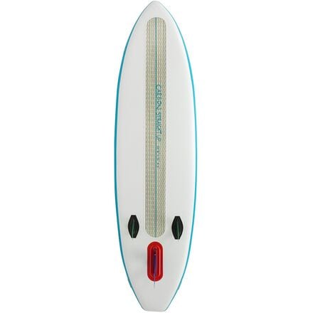 Hala - Carbon Straight Up Inflatable Stand-Up Paddleboard - 2021 - Teal/Yellow