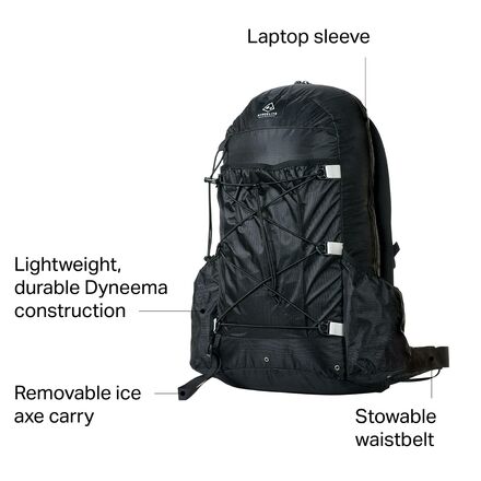 Hyperlite Mountain Gear - Daybreak 17L Backpack - Black