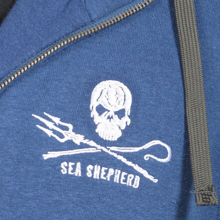 Hoodlamb - Sea Shepherd Classic Full-Zip Hooded Sweatshirt - Men's