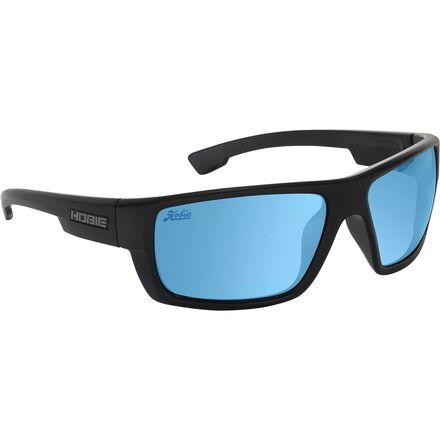 Hobie - Mojo Float Polarized Sunglasses - Satin Black/Grey/Cobalt Mirror Polar Nylon