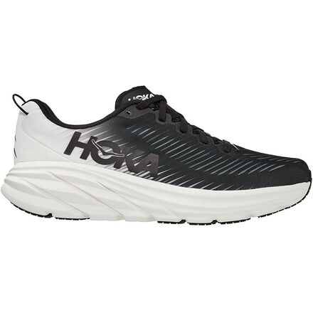 HOKA - Rincon 3 Running Shoe - Men's - Black/White